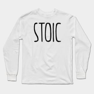 Stoicism Philosophy Stoic Long Sleeve T-Shirt